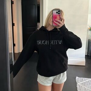 Black sweatshirt- The Weeknd merch